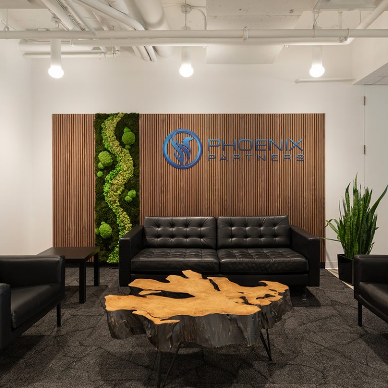 Panneaux raMURe et Verdura Design - Phoenix Partners.